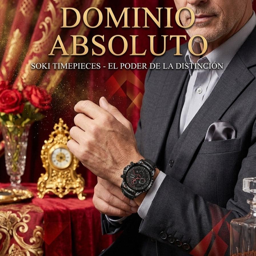 Prestige Leather – Reloj Ejecutivo Premium