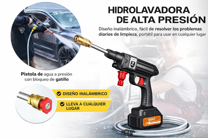 Hidrolavadora Portátil - Facilita tu Limpieza