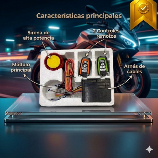 MOTOGUARD PRO – Sistema de Seguridad Inteligente 12V 🔥